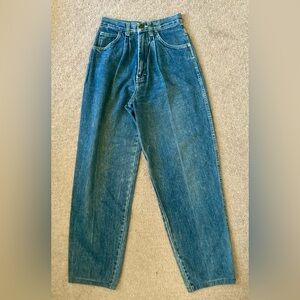 Vintage '80s JACQUES DE NOIR denim jeans, Sz 5.